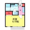 ＭＹステージ坂戸 1Kの間取り