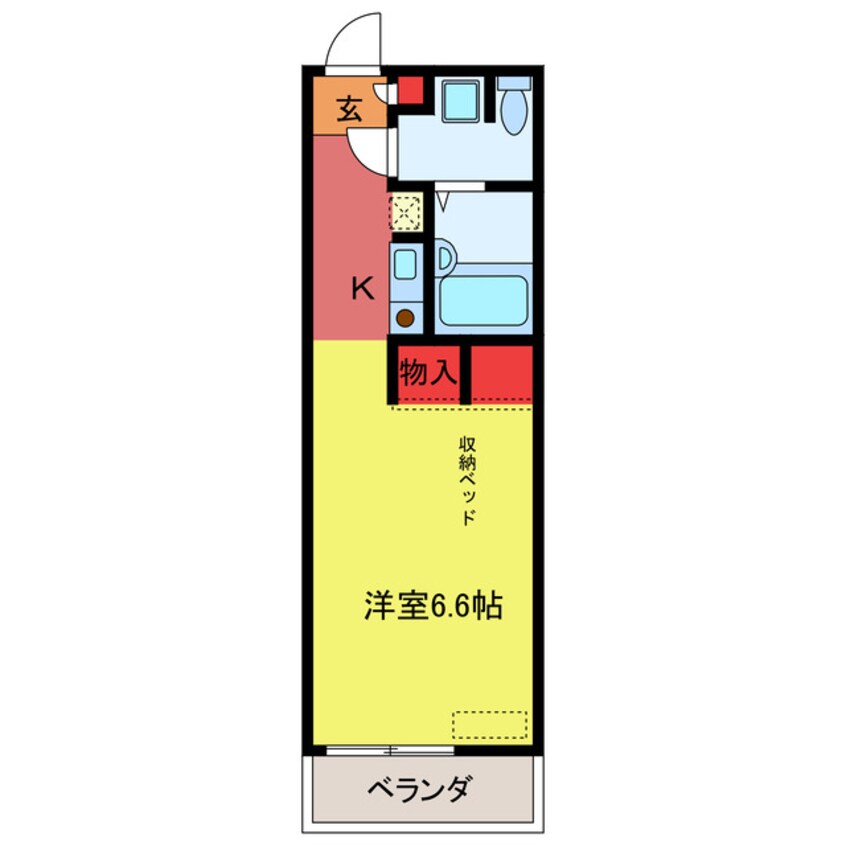 間取図 ペガサスⅠ・Ⅱ・Ⅲ