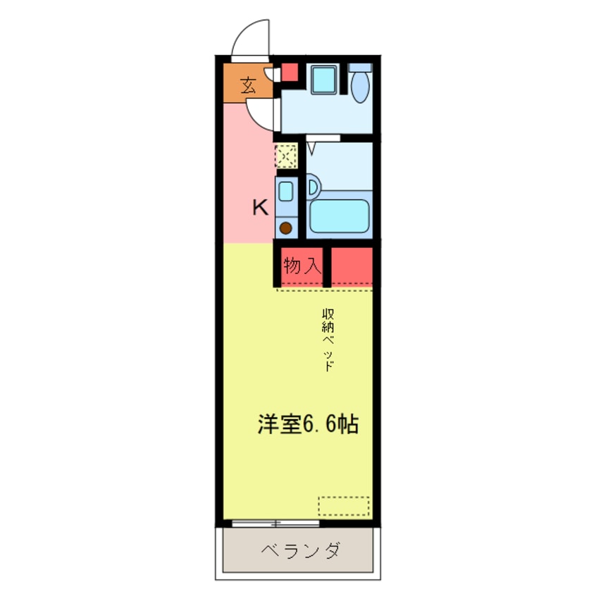 間取図 ペガサスⅠ・Ⅱ・Ⅲ