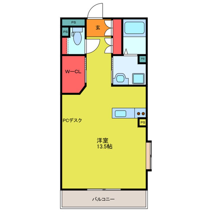 間取図 ラ・フォート芦山