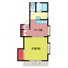 恵ハイツ 1Kの間取り