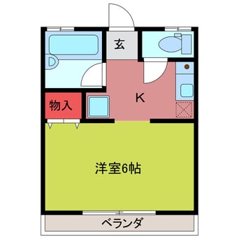 間取図 福島ハイツ
