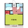 福島ハイツ 1Kの間取り