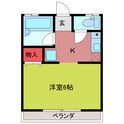 福島ハイツの間取図