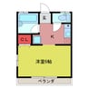 福島ハイツ 1Kの間取り