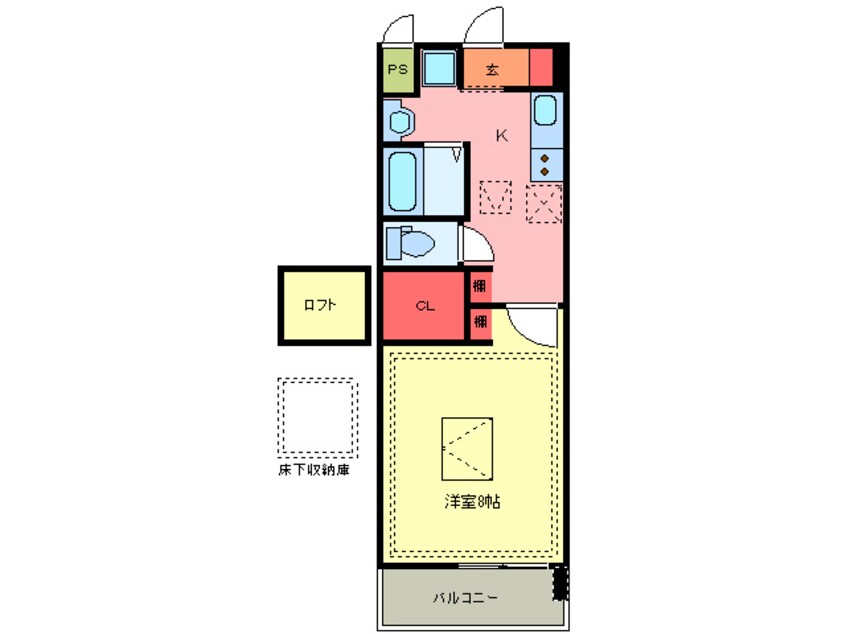 間取図 ルネス　エスポワール