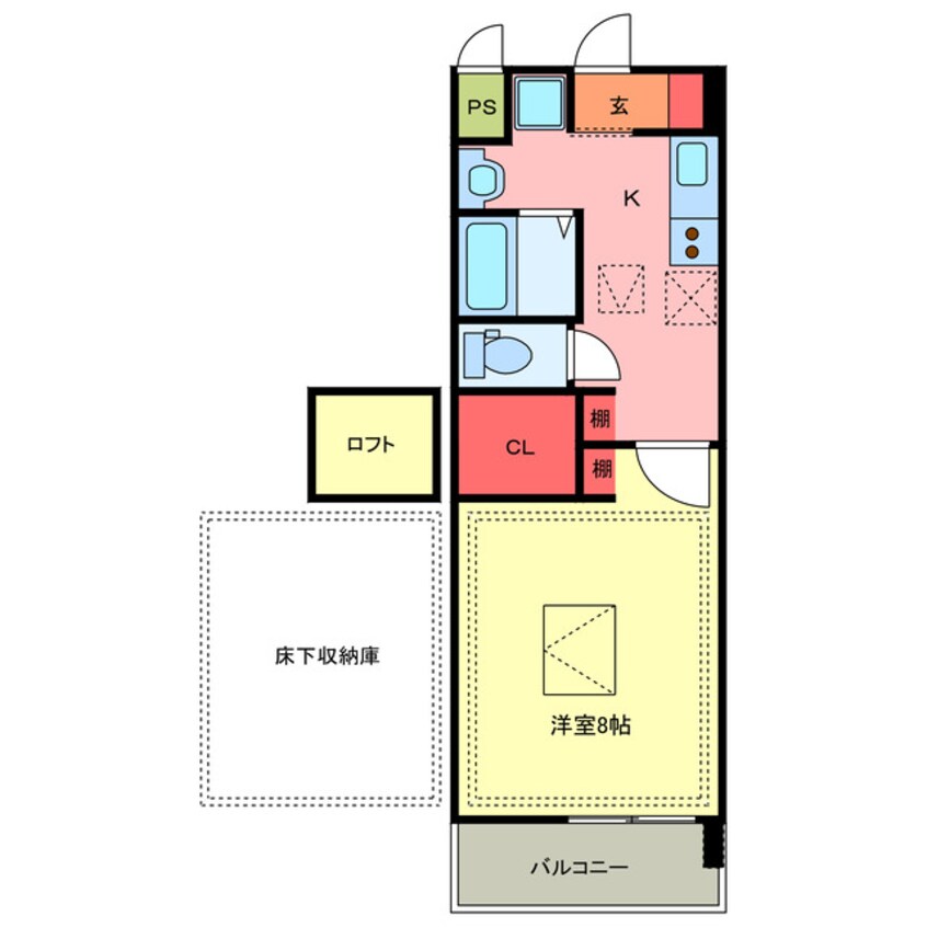 間取図 ルネス　エスポワール