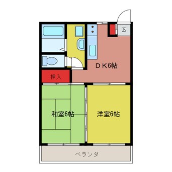 間取図 新成マンション