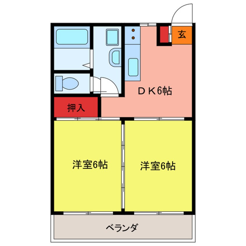 間取図 新成マンション