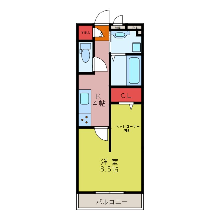 間取図 フレシール