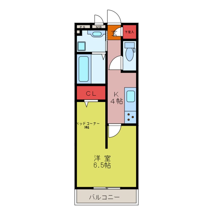 間取図 フレシール