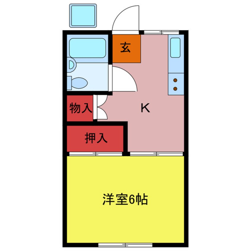 間取図 榎屋第二ハイツ