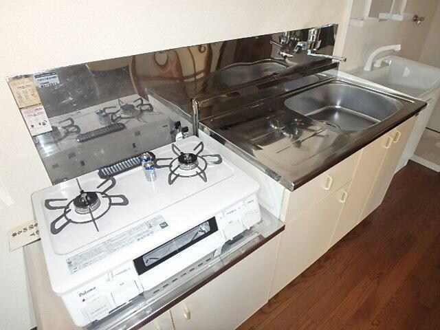 コンロ新品 榎屋第二ハイツ