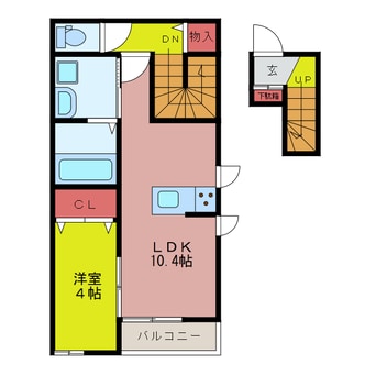 間取図 シュミーゲンB棟