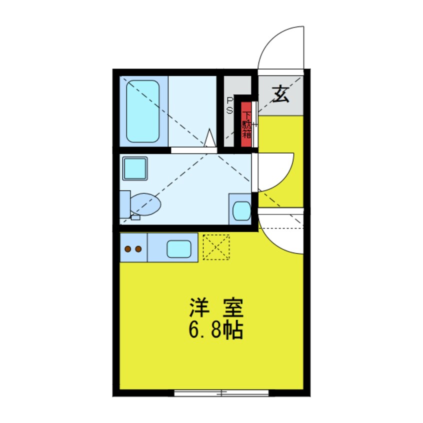 間取図 MARINA坂戸