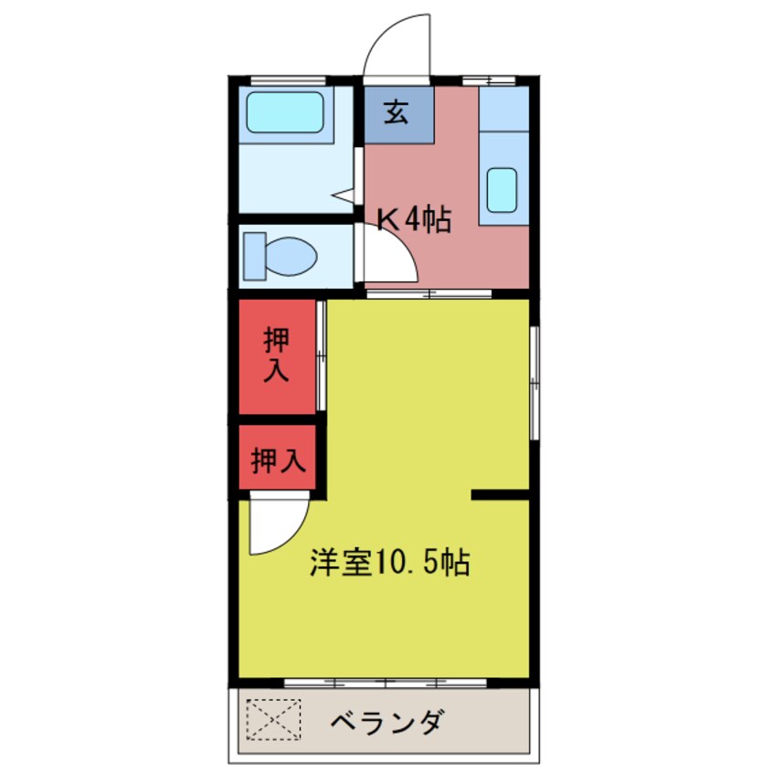 間取図 マンションエルム