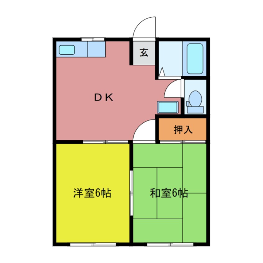 間取図 レスポ三田