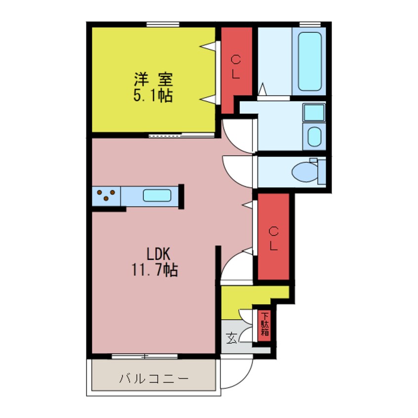 間取図 SYO-EI