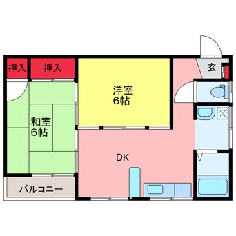 間取図 レジデンスさつき