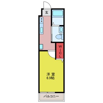間取図 フィユフラッツ坂戸
