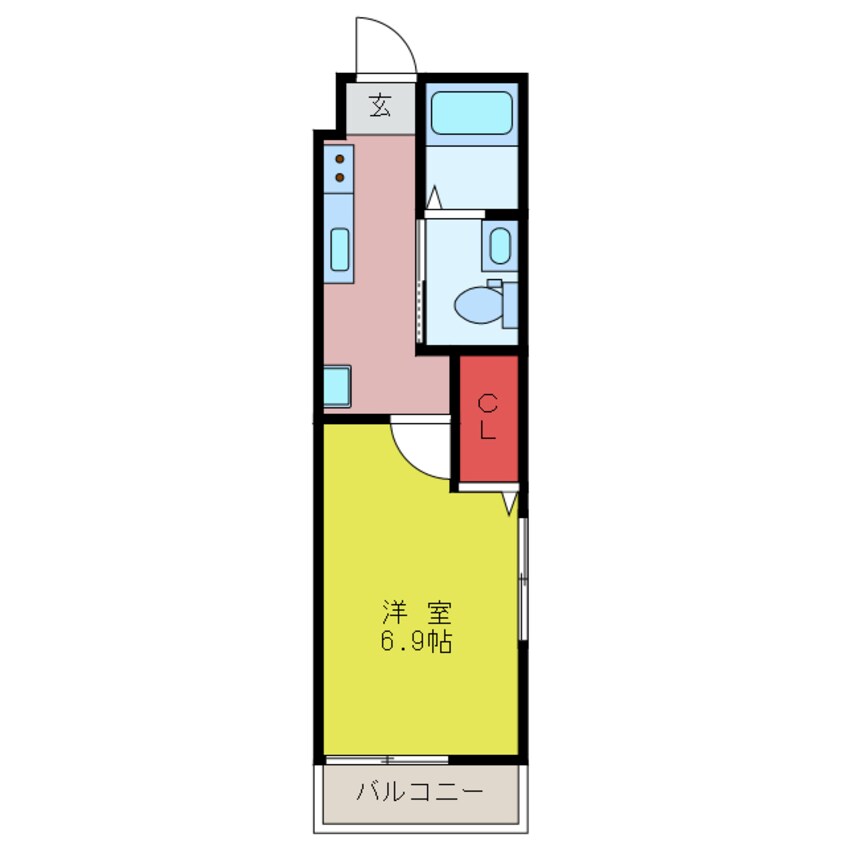 間取図 フィユフラッツ坂戸