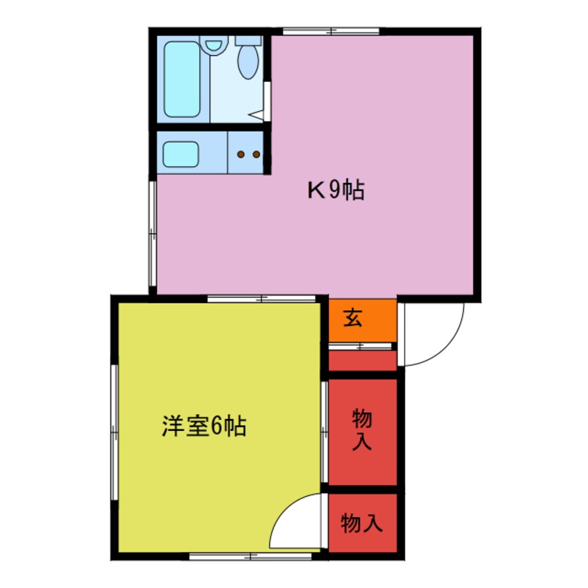 間取図 はいつ　ささ船