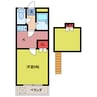 アートパレス東松山No.５ 1Kの間取り