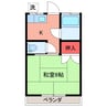 キャドカムセンター 1Kの間取り