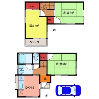 間取図 グッドポート前久保南3丁目戸建