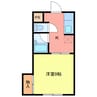 マンション緑 1Kの間取り