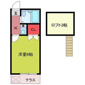 間取図 レオパレス坂戸第８