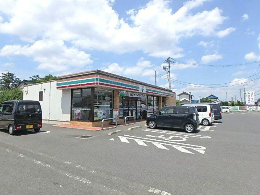 セブンイレブン坂戸浅羽店(コンビニ)まで553m 田中ハイツG棟