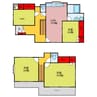 西坂戸3丁目戸建 4LDKの間取り