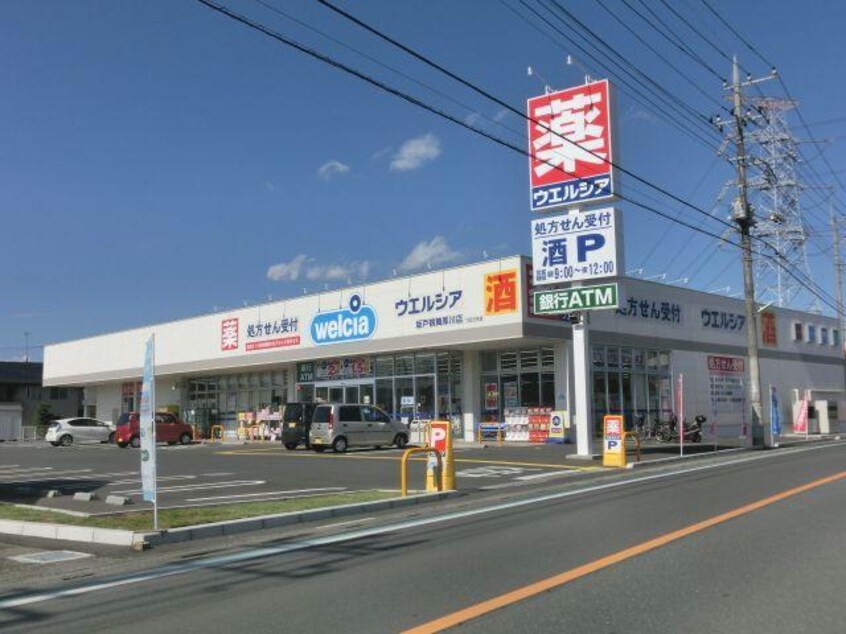 ウエルシア坂戸鶴舞厚川店(ドラッグストア)まで427m グランツ　テンペル