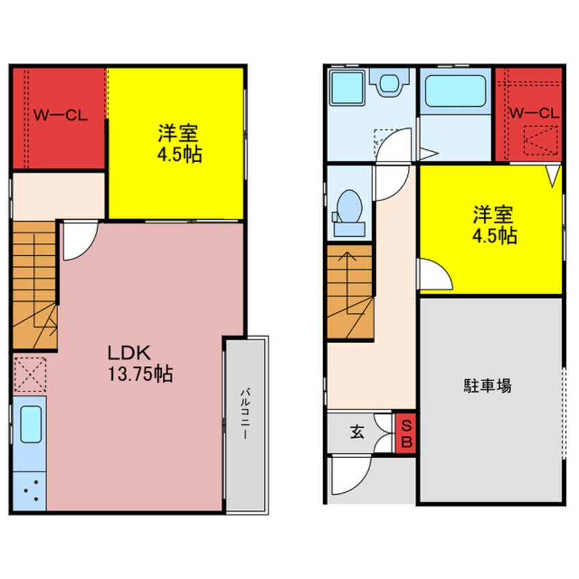 間取図 マイホームネクスト芦山町