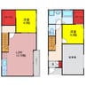 マイホームネクスト芦山町 2LDKの間取り