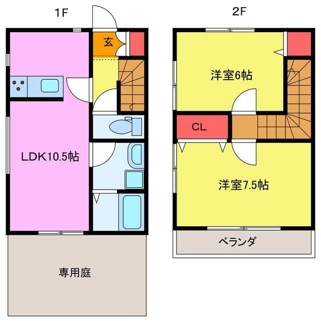 間取り図 フロレゾンアサウミ