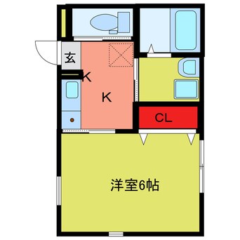 間取図 グランツ緑町