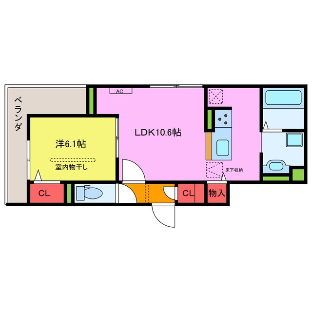 間取り図 ビーネ北坂戸
