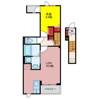 間取図 ソレイユ