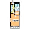 SUN　COURT　K 1Kの間取り