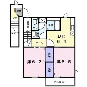 間取図 レリアンスＡ