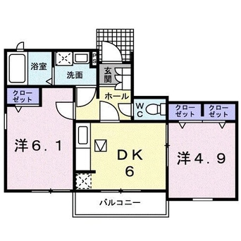 間取図 ジェルメＳ