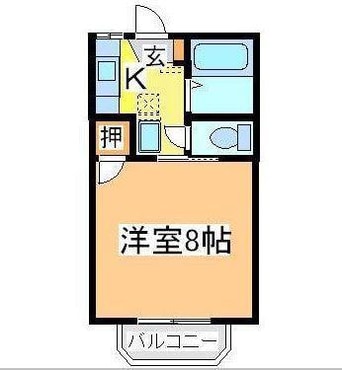 間取図 グランドハイツB棟