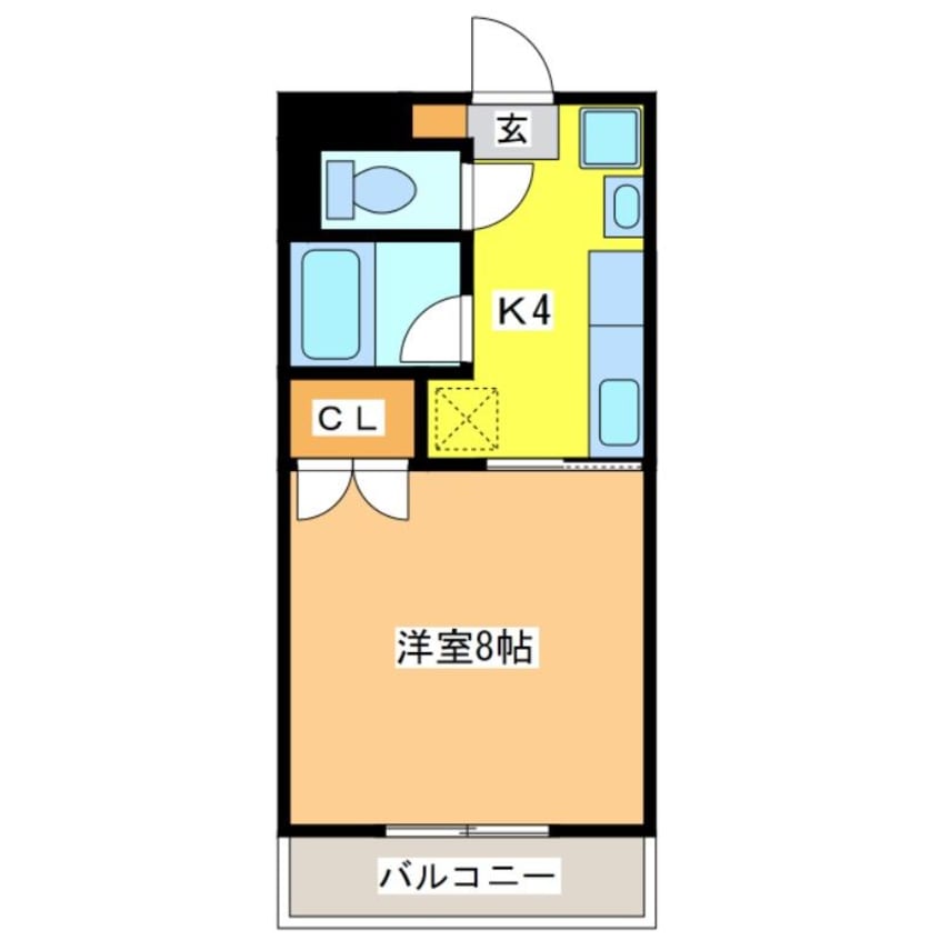 間取図 VERDY中央