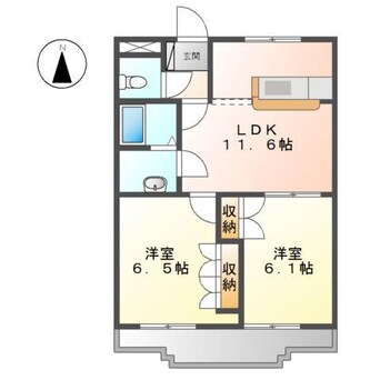 間取図 Ｖｉｆ．ｃｈａｒｍａｎｔ