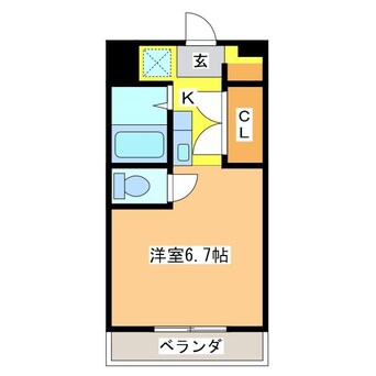 間取図 ハムレットコミューンC