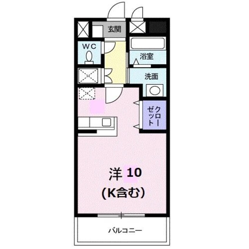 間取図 ペスカ　フィオーレ