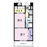 ペスカ　フィオーレ 2Kの間取り