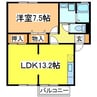 エンゼルハイツＣ 1LDKの間取り